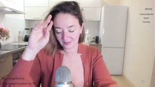 Braingirl erotic solo of a busty milf on a kitchen 2021-01-09