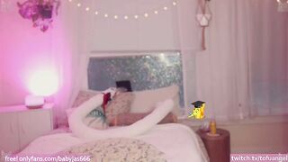 Babyjas tattooed girl throws her legs over her head and masturbates 21:29 2021-06-16