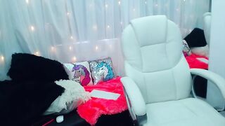 Vanesa_hair brunette girl in school uniform shows naked round ass under skirt dancing, stays doggystyle and gets lovense 2021-01-19 20:51