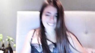 Rebeccastonee cute brunette touches her sexy charms without taking off her lingerie 6:23 2021-04-18