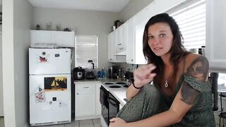 Nellebeachgirl lady shows her neat boobs with piercings 2019-02-28