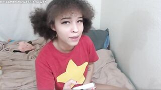 Lambypop kinky girl drives a vibrator along her sweet hole 2019-03-17