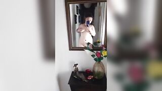 Moonredhot01 busty fat babe plays with her naked body 2019-09-27