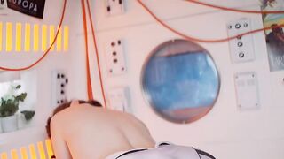 Acorn_copper busty redhead stimulates clitoris with a vibro masseur 2019-10-20
