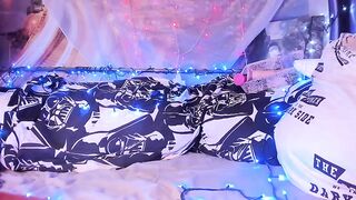 Katkittykate cutie with long pink hairs pleases herself 2019-12-05