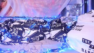Katkittykate cutie with long pink hairs pleases herself 2019-12-05