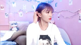 Meywagashi01 sensual masturbation of a skinny Asian girl 2020-11-05
