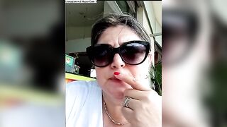 Emma_tour shameless woman plays with her breast during shopping 2020-11-23