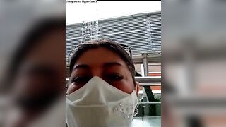 Emma_tour shameless woman plays with her breast during shopping 2020-11-23