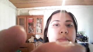 Lobasiberian plump Latina shows her natural boobs online 2019-10-06