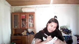Lobasiberian plump Latina shows her natural boobs online 2019-10-06
