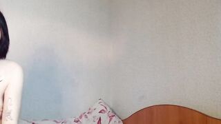 Xxxzbit girl enjoys masturbation with her legs behind her head 2021-01-05
