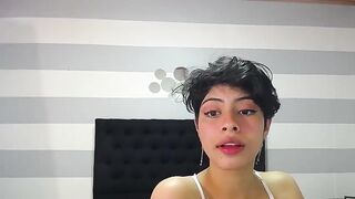 Tati_ambar long-legged schoolgirl passionately jerks off her wet hole 2021-01-09