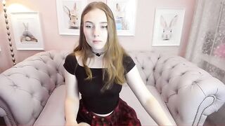 Elizacole horny schoolgirl inserts toy in tight pussy 2021-01-16