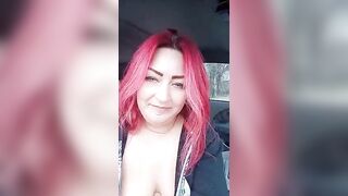 Alisafist redhead lady loves to fuck her hole outdoors 2021-04-30