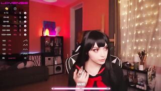 Holliwould anime girl deepthroats a long rubber penis 2021-05-04