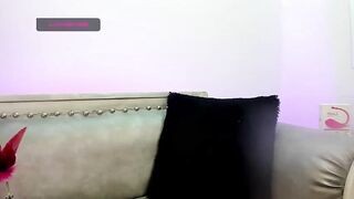 Xnahomy sexy brunette plays with her big breasts and licks a rubber cock 2021-05-13
