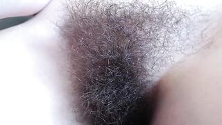 Psychegirl cutie touches her tight tits and shows her hairy pussy 2021-06-06