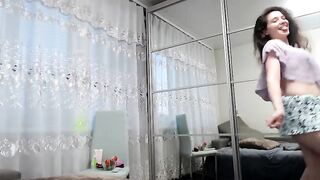 Demurelixir young beauty slowly takes off her clothes and touches her charms 14:58 2021-06-16