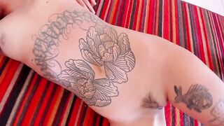 Alone_together_, tattooed amateur girl shows off her slim body 2021-06-21
