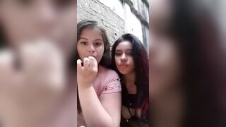 Candacexxhot young girls shake tits, show their pussy lips, rubbing outdoors 2019-01-15 21:48