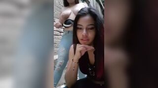 Candacexxhot young girls shake tits, show their pussy lips, rubbing outdoors 2019-01-15 21:48