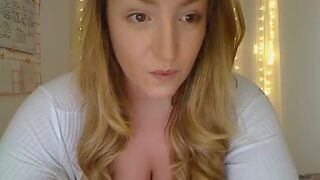 birthdayslay amateur blonde dumps out her huge juicy tits 2019-05-05