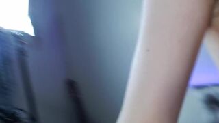 Vivid whit young woman with nice tits shows her pussy masturbation doggy close up 2019-05-08 22:55