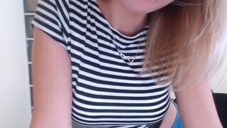 Milenaxs naughty girl twists her tight ass in white panties  2019-05-13