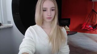 Anik201 sexy blonde dances exciting striptease and shows charms  2019-05-13