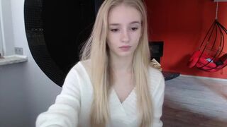 Anik201 sexy blonde dances exciting striptease and shows charms  2019-05-13